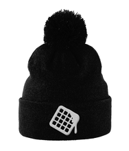 Load image into Gallery viewer, Faffy Waffle Pom Pom Beanie
