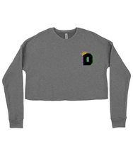 Load image into Gallery viewer, The King D42 Ladies Cropped Sweatshirt

