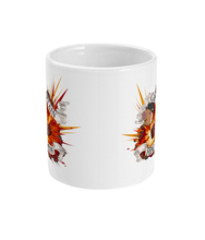 Load image into Gallery viewer, Rob Raven 11oz Mug &#39;Captain Fenton Explosion&#39;
