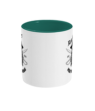 Load image into Gallery viewer, Rob Raven Two Toned Mug &#39;Hide Your Athenas&#39;

