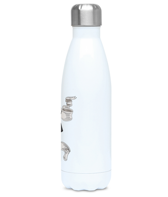 Rob Raven 500ml Water Bottle 'Captain Fenton Scroll'
