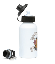 Load image into Gallery viewer, Rob Raven 400ml Water Bottle &#39;Captain Fenton Scroll&#39;
