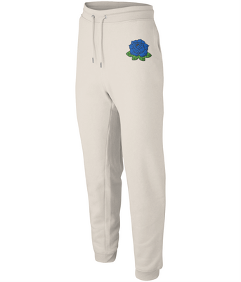 September Rose Embroidered Joggers