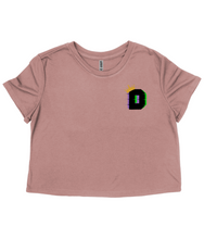 Load image into Gallery viewer, The King D42 Ladies Flowy Cropped T-Shirt
