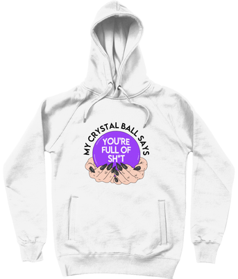 'My Crystal Ball' Premium Pullover Hoodie With Side Pockets