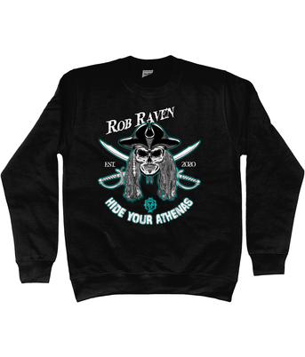 Rob Raven Sweatshirt 'Hide your Athenas'