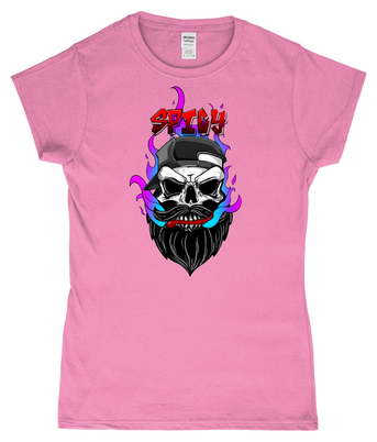 The Bropher's Grimm Spicy Soft-Style Ladies Fitted T-Shirt