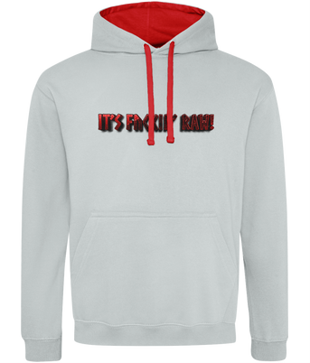Raw47 It's ** RAW! Two Tone Hoodie