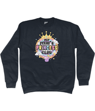 Load image into Gallery viewer, Pixie Cake Face &#39;Princess Club&#39; Sweatshirt
