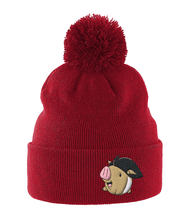 Load image into Gallery viewer, Rob Raven Pom Pom Beanie &#39;Captain Fenton&#39;
