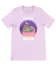 Load image into Gallery viewer, Pixie Cake Face &#39;Always Snoozin&#39; Crew Neck T-Shirt
