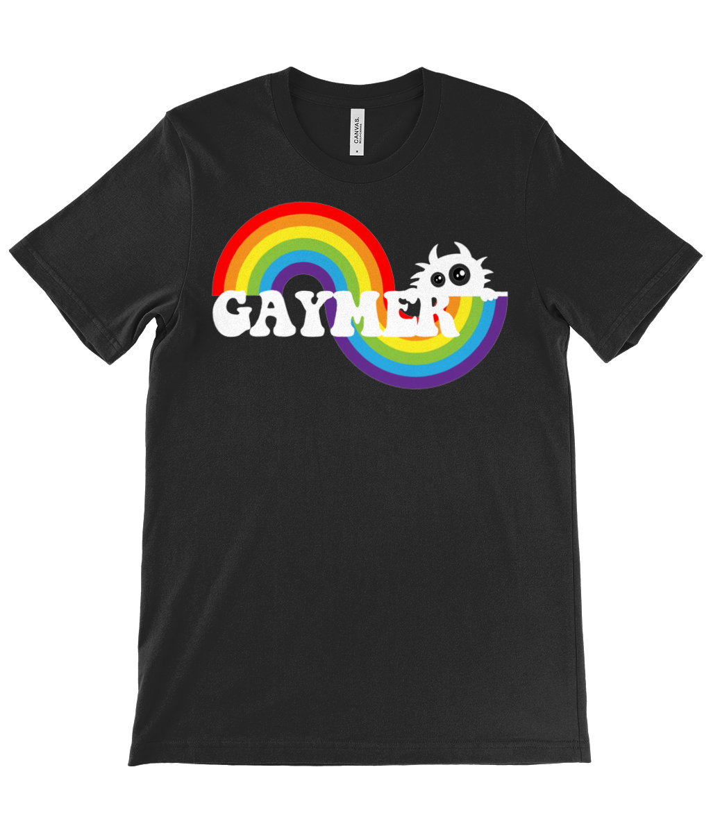 Proud Gaymer Unisex Crew Neck T-Shirt