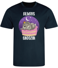 Load image into Gallery viewer, Pixie Cake Face &#39;Always Snoozin&#39; Men&#39;s Cool Sports T-shirt

