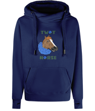 Load image into Gallery viewer, September Rose Tw*t horse Cross Neck Hoodie
