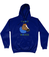 Load image into Gallery viewer, September Rose  College Hoodie ‘Tw*t Horse’
