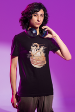 Load image into Gallery viewer, Cat&#39;s Love Ramen Crew Neck T-Shirt
