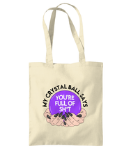 Load image into Gallery viewer, My Crystal Ball Shoulder Tote Bag
