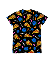 Load image into Gallery viewer, September Rose T-Shirt ‘Pizza and Jellybeans’
