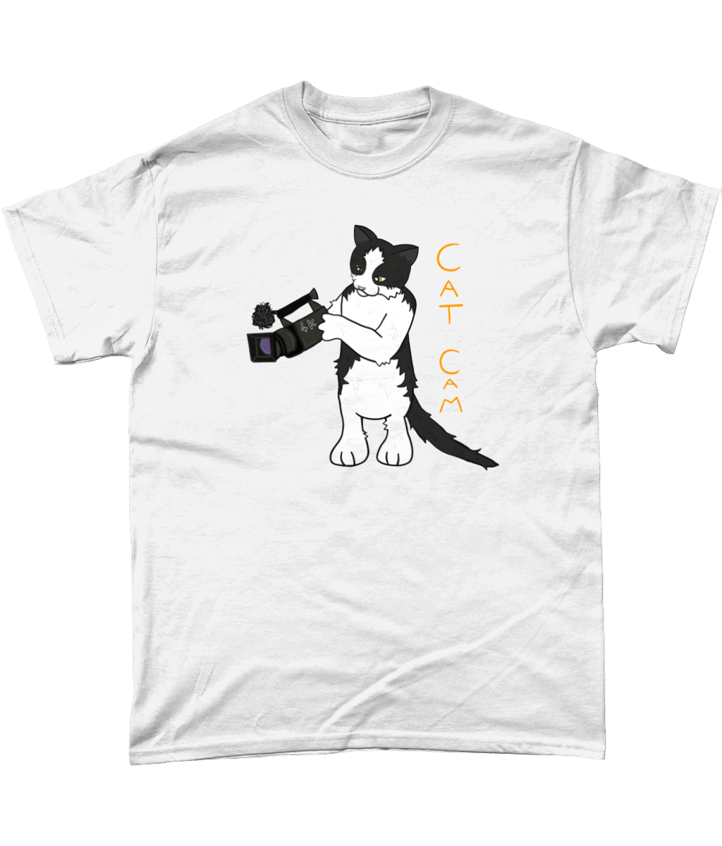 Danster189 Cat Cam Heavy Cotton T-Shirt