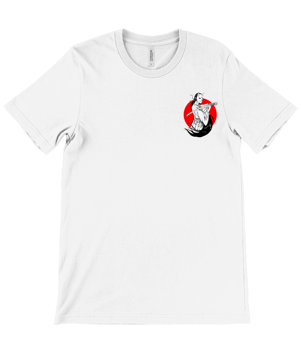 Masked Samurai Crew Neck T-Shirt
