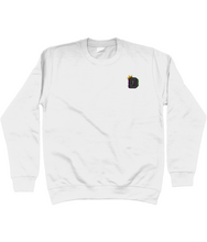 Load image into Gallery viewer, The King D42 Embroidered Kids Sweatshirt
