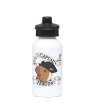 Load image into Gallery viewer, Rob Raven 400ml Water Bottle &#39;Captain Fenton Scroll&#39;
