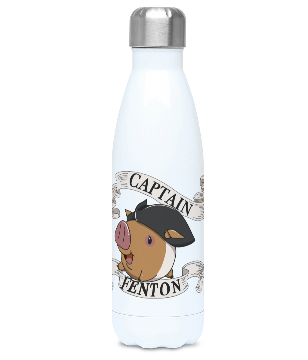 Rob Raven 500ml Water Bottle 'Captain Fenton Scroll'