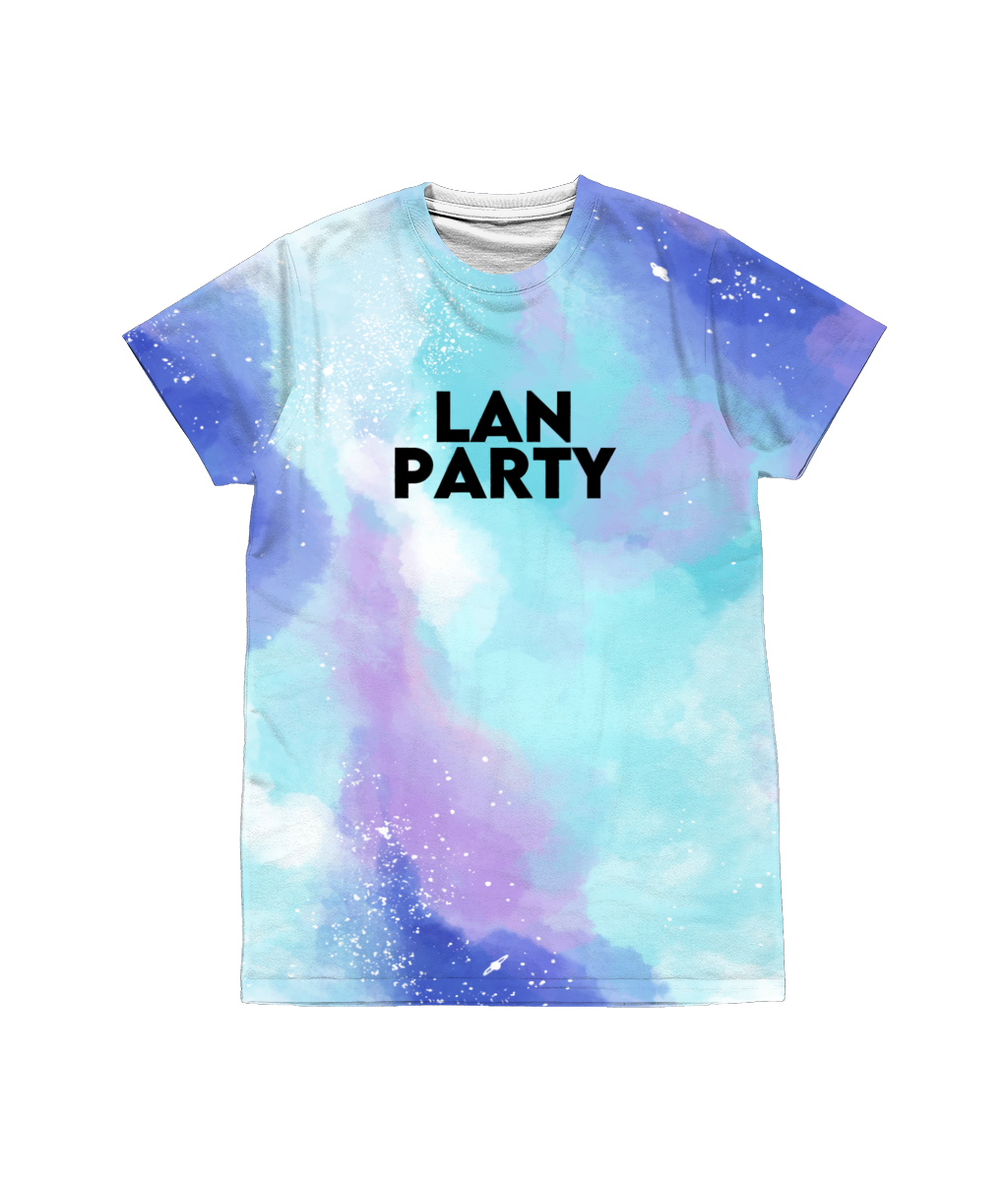 Lan Party Pastel Print T-Shirt