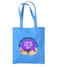 Load image into Gallery viewer, My Crystal Ball Shoulder Tote Bag

