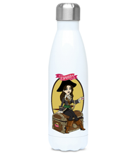 Load image into Gallery viewer, ESP4HIM &#39;Coffee Hoarding Pirate&#39; 500ml Water Bottle
