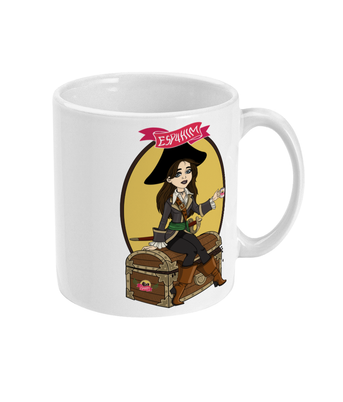 ESP4HIM 'Coffee Hoarding Pirate' 11oz Mug