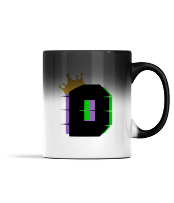 The King D42 11oz Black Magic Colour Changing Reveal Mug