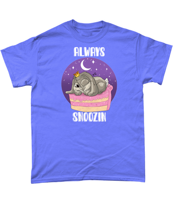 Pixie Cake Face 'Always Snoozin'  T-Shirt