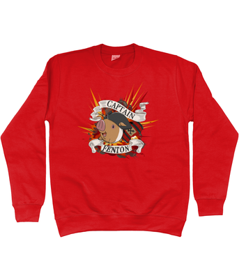 Rob Raven Sweatshirt 'Captain Fenton Explosion'