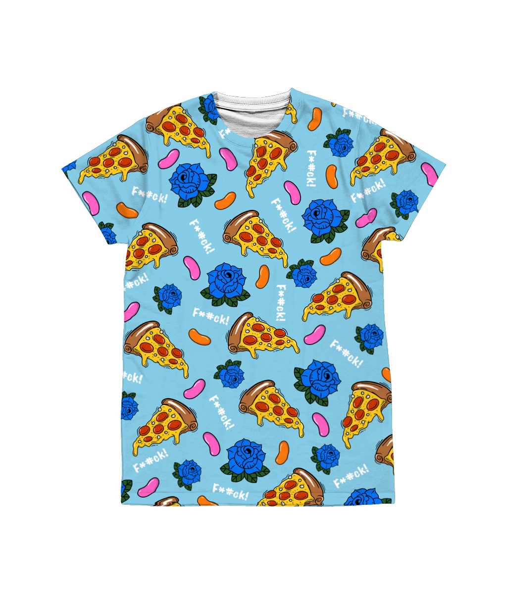 September Rose T-Shirt ‘Pizza and Jellybeans’