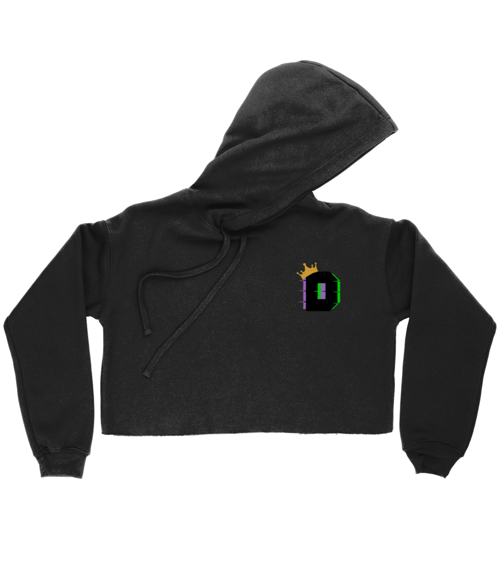 The King D42 Ladies Cropped Hoodie
