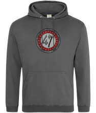 Load image into Gallery viewer, Raw47 Runic College Hoodie
