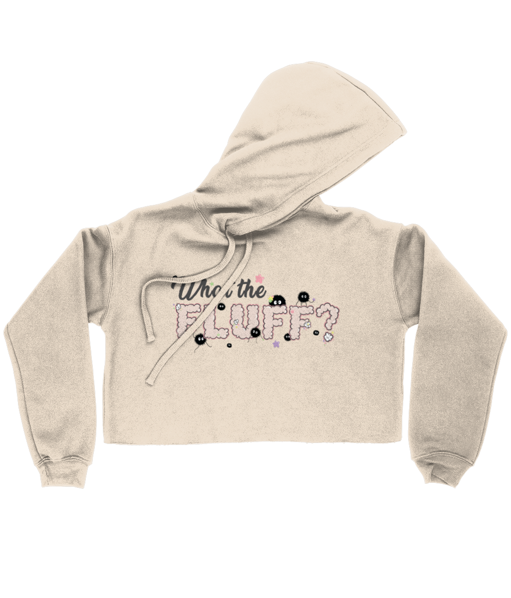 ESP4HIM 'What The Fluff?' Ladies Cropped Hoodie