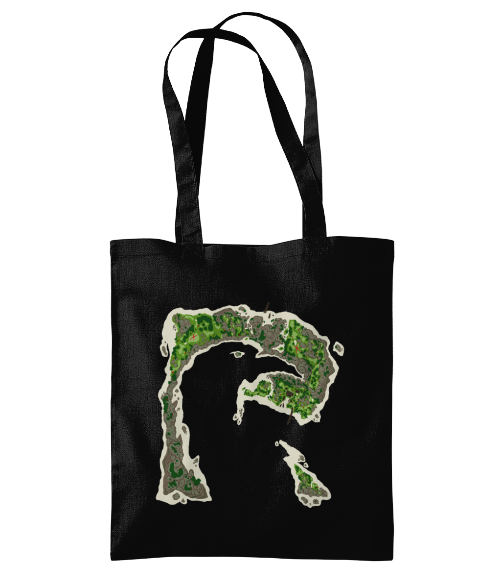 Rob Raven Promo Shoulder Tote Bag 'Raven island'