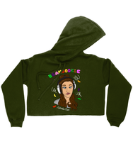 Load image into Gallery viewer, September Rose Ladies Cropped Hoodie ‘Beanboozle’
