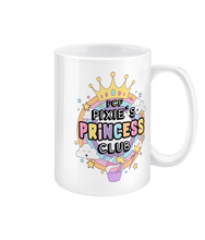 Load image into Gallery viewer, Pixie Cake Face &#39;Princess Club&#39; 15oz Mug
