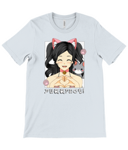 Load image into Gallery viewer, Purrfect Anime Girl Crew Neck T-Shirt
