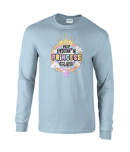 Load image into Gallery viewer, Pixie Cake Face &#39;Princess Club&#39; Long Sleeve T-Shirt
