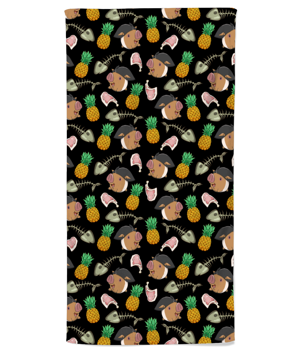 Beach Towel all-over-fenton-towel-colour-black