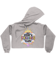 Load image into Gallery viewer, Pixie Cake Face &#39;Princess Club&#39; Ladies Cropped Hoodie
