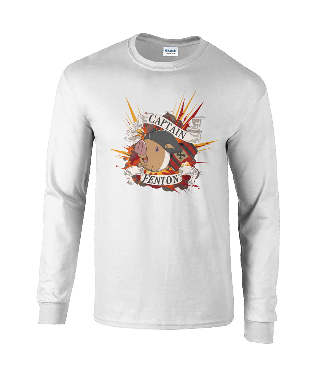 Rob Raven Long Sleeve T-Shirt 'Captain Fenton Explosion'