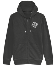 Load image into Gallery viewer, Faffy Waffle Embroidered Connector Zip Hoodie

