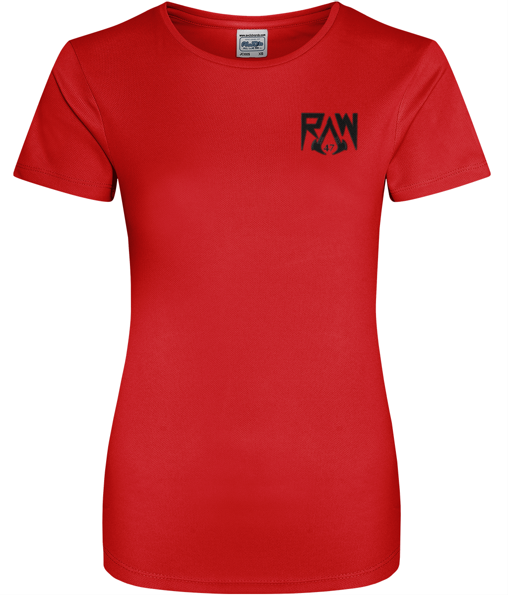 Raw47 Women's Cool Sports T-shirt