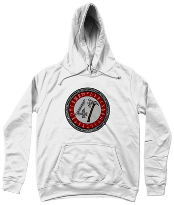 Raw47 Runic Girlie Fit College Hoodie