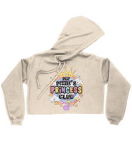 Load image into Gallery viewer, Pixie Cake Face &#39;Princess Club&#39; Ladies Cropped Hoodie
